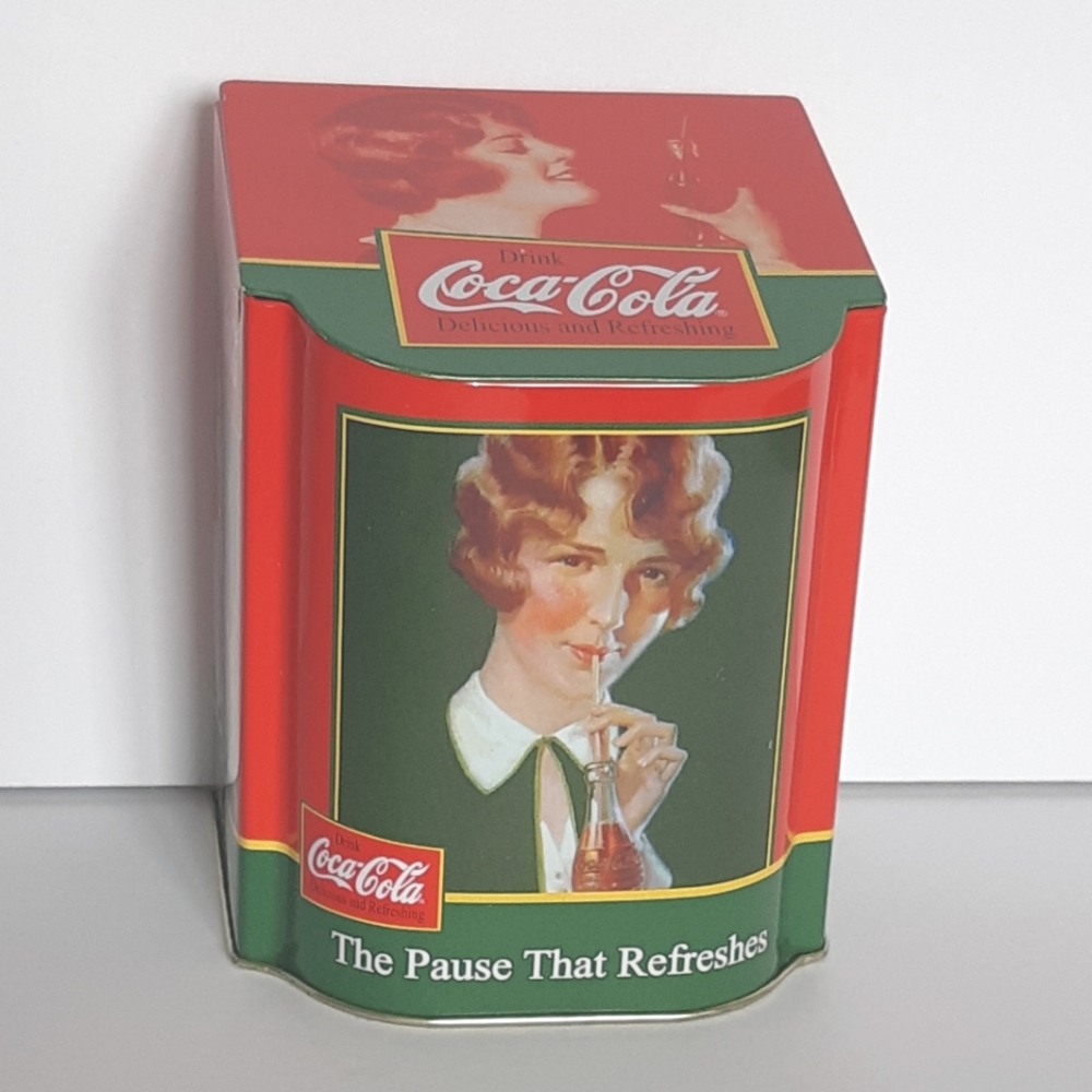 Coca-Cola slope top tin - Drink Coca-Cola
